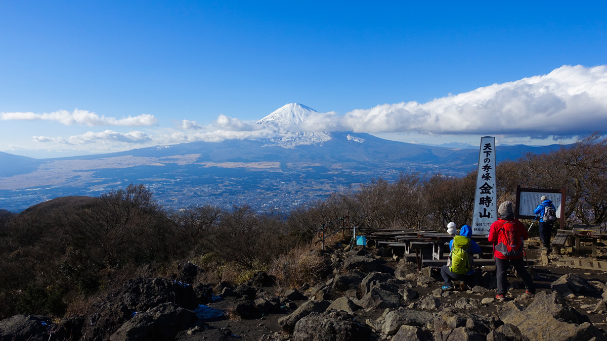 Mount Fuji view from the Hakone and Lake Ashi area