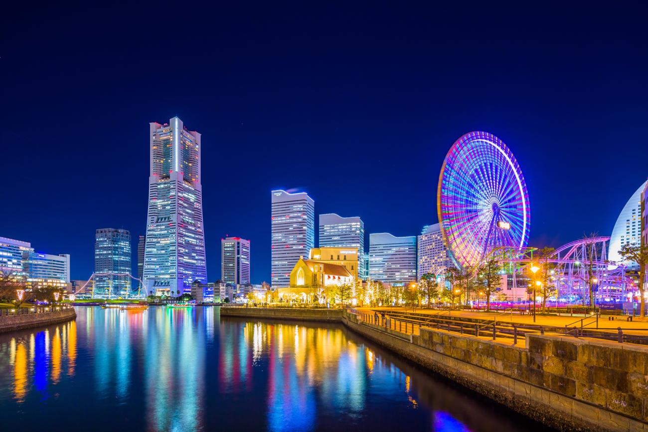 Yokohama Minato Mirai waterfront